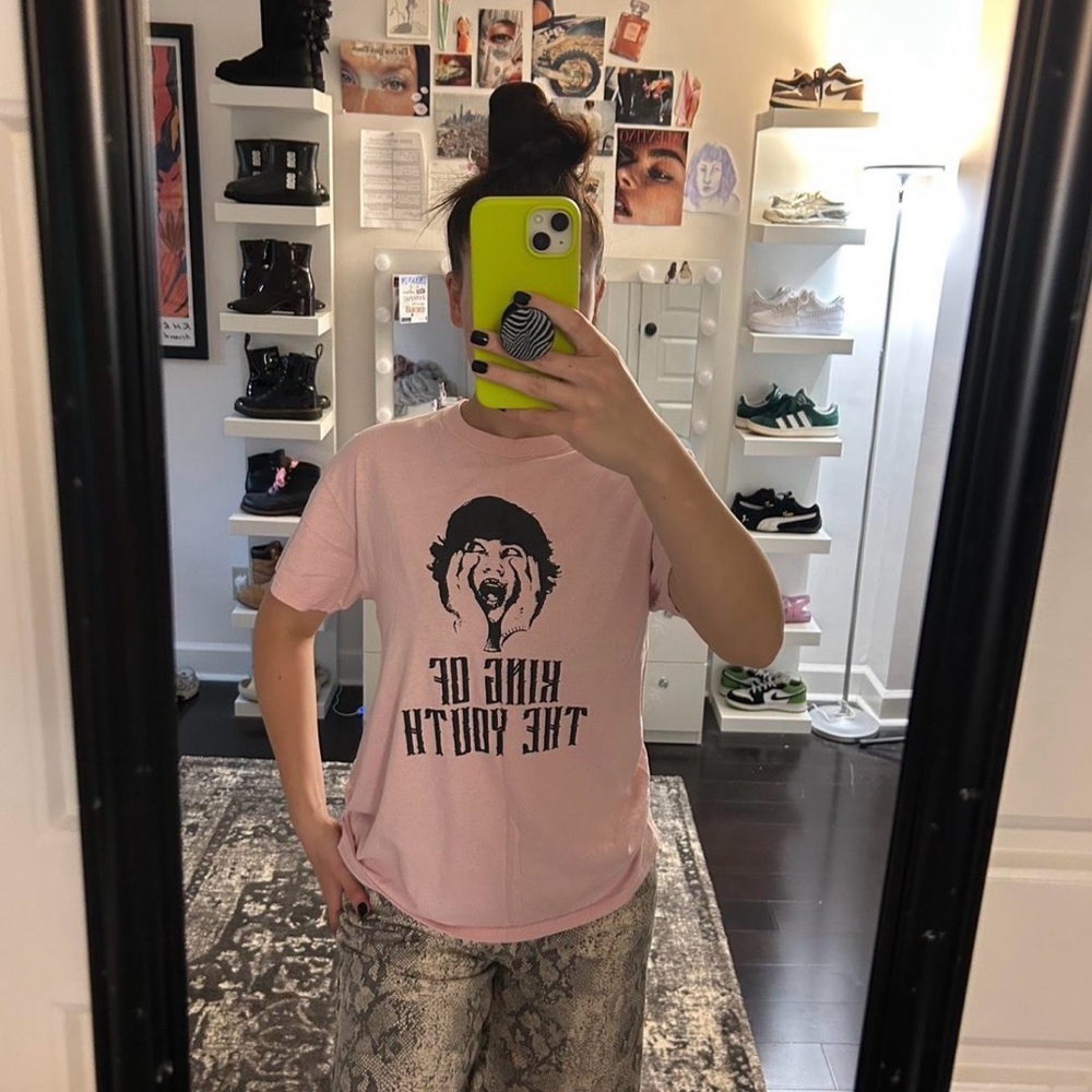 Pink Graphic T-Shirt